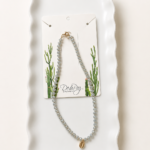 Collar Beach Gris Metal