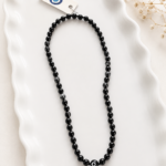 Collar Perlas Negras