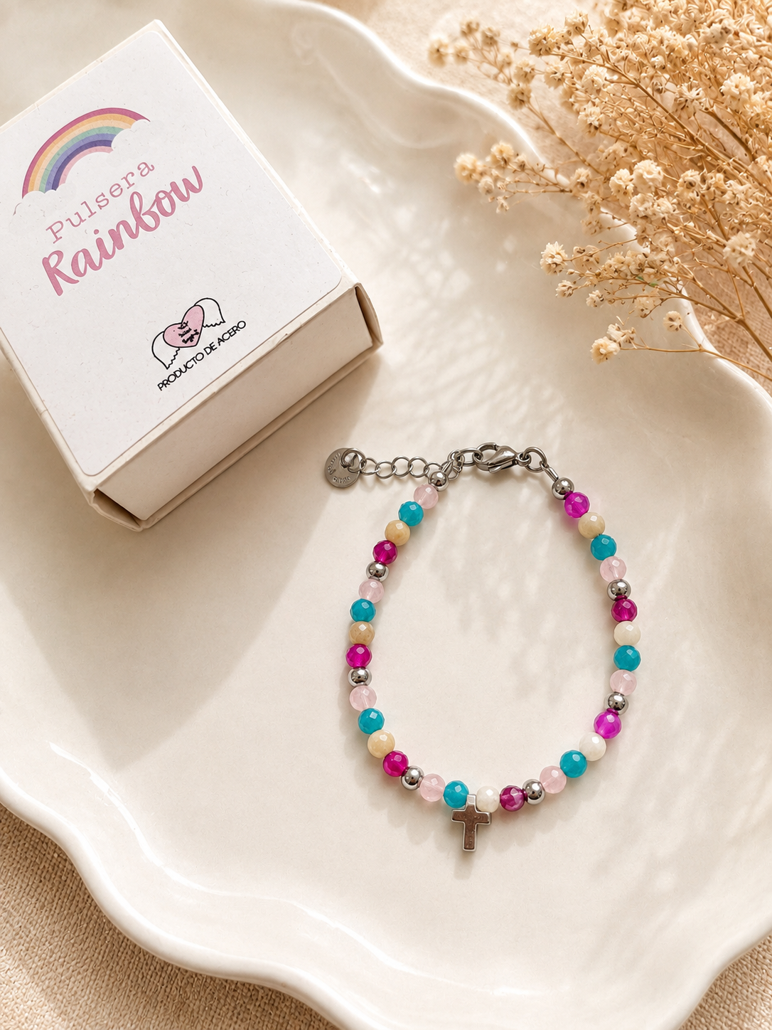 ChatGPT Image 20 ago 2026, 16_18_15 Pulsera Rainbow - Imagen 1