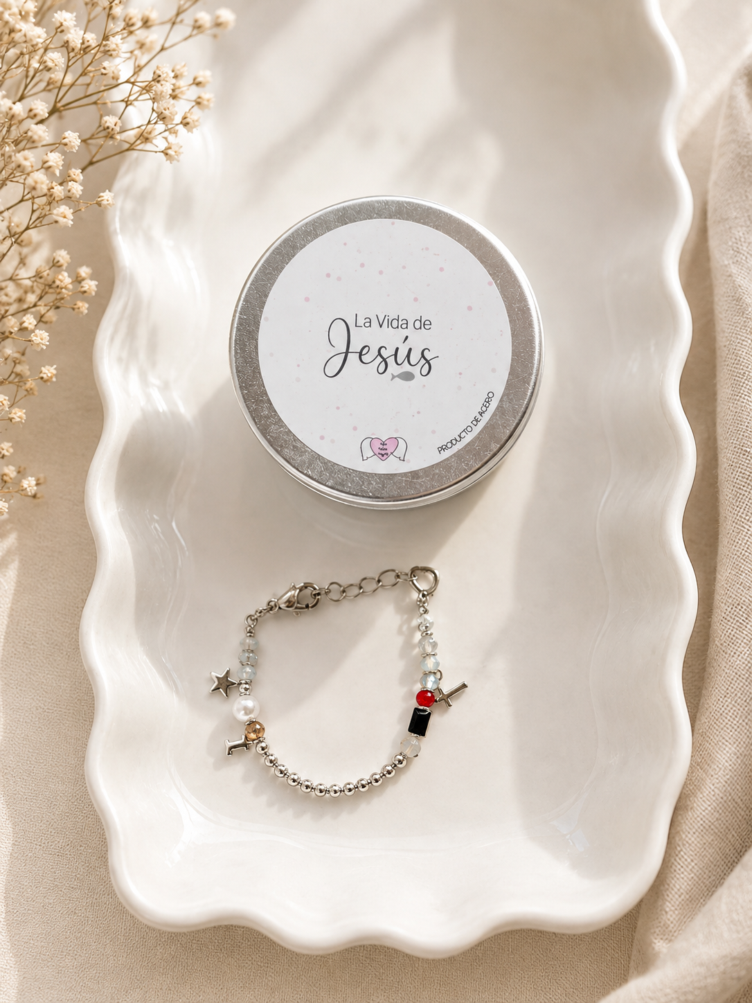 ChatGPT Image 20 ago 2026, 17_32_02 Pulsera La Vida de Jesús - Imagen 1