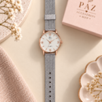 Reloj Bicolor Rose Gold Plata